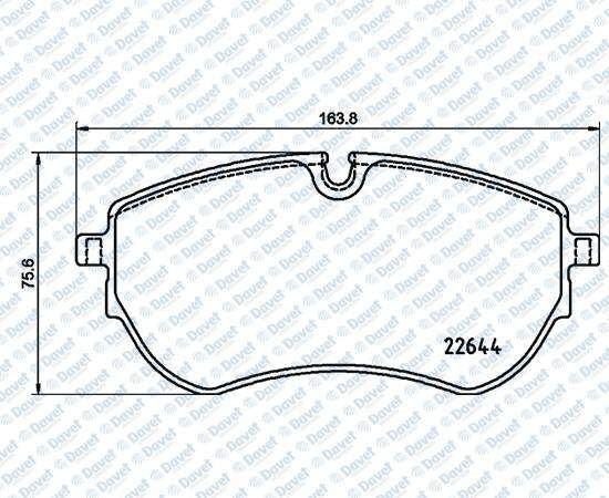 VALEO 671137 On Fren Balatasi Volkswagen Amarok 3.0d 16-